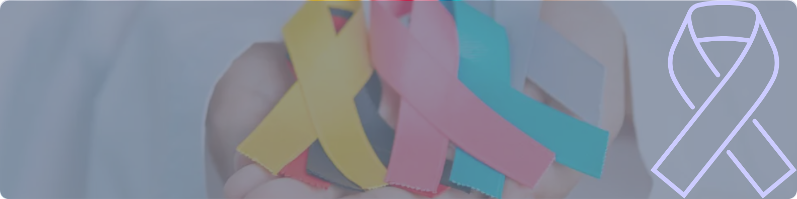 Listón perla sobre fondo informativo para concientización del cancer gastrico