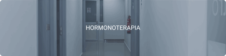 Pasillo clínico en Oncocentro representando el área de hormonoterapia