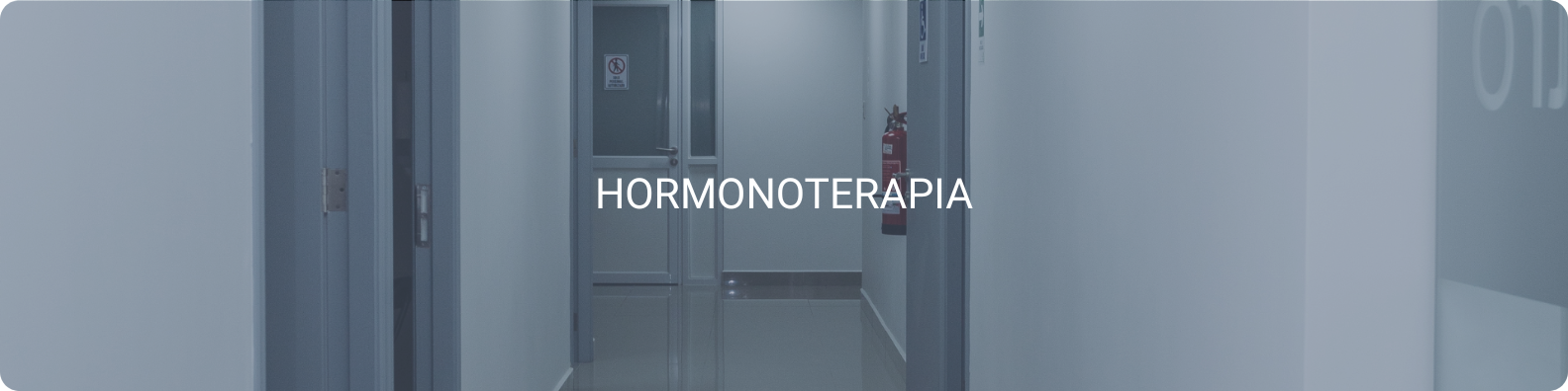 Pasillo clínico en Oncocentro representando el área de hormonoterapia